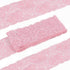 Pink Elastic Lace Trim Floral Stretch Lace Ribbon for Sewing Crafts Decorating...