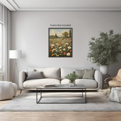 Posterizer 1 pcs-floral- plants design for nature lovers-oil painting style 11-Floral & Botanical Art-Landscape & Nature Art-Decor for Home & Offi...