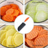 Crinkle Cutter for Veggies, VITUER Crinkle Cut Knife for French Fry, Vegetable, Potato, Cucumber, Carrot and Fruit, Stainless Steel Wave Fries Cut...