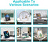 Assemble Acrylic Display Stand with Ledge, 8 inch Clear Book Display Easel Holder Free Width Acrylic Display Stand for Display...