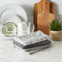DII Cleaning Collection Multi-Purpose Microfiber, Gray Damask, Dishtowel Set...