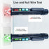 2PCS LETONNEY Voltage Tester, Non Contact Voltage Detector, Circuit Tester Dual Range Voltage Sniffer AC 12V-1000V/48V-1000V, Live/Null Wire Teste...