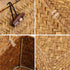 YRHOME Seagrass Rattan Basket Storage with Lid, Natural Hand-woven Rectangular Household Basket Bins for Organizer Boxes Shelf Desk (Original 10.2...