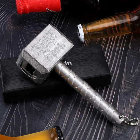 Bottle Opener - Lmaytech Beer Opener Beer Bottle Opener, Beer Gifts for Dad, Men, Him, Husband, Boyfriend...
