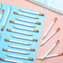 Outus 144 Pieces Golf Pencils, HB Half Pencils with Eraser, 3.5 Inch Baby Shower Pencils Mini Pencils for Kids Baby Shower Bridal Shower Golf Scho...