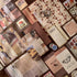 Draupnir Vintage Aesthetic Scrapbook Kit(346pcs), Bullet Junk Journal Kit with Journaling/Scrapbooking Supplies, Stationery, A6 Grid Notebook Grap...