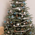 Every Day is Christmas Ornaments, Shatterproof Christmas Tree Ornament Set, Christmas Balls Decoration 50 Count (2.24"/57mm, Blue Silver)...