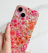 Qokey for iPhone 14 Case,for iPhone 13 Case,Cute Flower Case for Girls Women, Shell Pattern Soft Bumper Lightweight Slim Fit Case TPU Shockproof P...