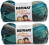 Bernat Softee Chunky Yarn 2-Pack Super Bulky #6 Each 2.8 Ounce 100% Acrylic (Deep Waters)...
