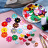 Xinnun 120 Pcs Iron on Patches, Cute Daisy Flower Heart Patch Small Embroidery Applique Patches Colorful Sew for Clothes Jeans Jackets Bags DIY(Fl...