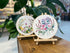 Maydear 4 Pack Embroidery Starter Kit with Pattern, Stamped Cross Stitch Kits for Beginners Adults with Embroidery Hoop and Instructions, Hand Emb...