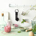 Spring Chef Magnetic Measuring Spoons Set of 5, Nesting Plastic Measuring Spoons with Easy to Read Markings - Measure Dry and Liquid Ingredients, ...