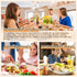 Stainless Steel Vertical Knife Set, 4 PCS Acacia Wood Handle Charcuterie Accessories for Butter, Cheese, Fruit, Jam, Ideal Kitchen Baking and Part...