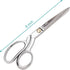Mr. Pen- Metal fabric Scissors, 8 Inch, Stainless Steel, Sewing Scissors, Fabric Scissors for Cutting Clothes, Scissors Heavy Duty, Fabric Shears,...
