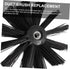 2pcs Chimney Brush Dryer Vent Cleaner Drill Attachment Duct Brush Replacement Vent Brush Dryer Duct Brush Cleaning Tools Vent Lint Sweeping Tool P...