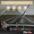 DSV Standard Windshield Wiper Blades, 24” and 18” Car Wiper Blades With Universal U/J Hook, Automotive Replacement Wiper Blades for my Car, Water ...