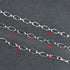 UMAOKANG 16.4 Feet Stainless Steel Chain for Jewelry Making Silver Rolo Loop Link Chain on Spool with 30 Jump Rings 10 Lobster Clasps Necklace DIY...