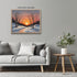 Posterizer 1 pcs-snowy jungle in winter in oil painting style-3-Landscape & Nature Art-GIft for Men Women Teens-Living Room Bedroom Decor- unframe...