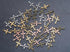 50 Pcs Vintage Crucifix Pendants Beading Charms with Hole Small Chic Elegant Metal Religious Bulk Cross for Jewelry Making Kit DIY Bracelet Neckla...