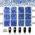 LPBeads 6400 Pieces Hotfix Rhinestones Lt Sapphire Flat Back 5 Mixed Sizes Crystal Round Glass Gems with Tweezers and Picking Rhinestones Pen...
