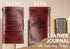 InnoBeta Christian Gifts Writing Leather Journal Notebook for Women, Embossed Bible Verse Journal Sketchbook, Travel Diary, Lined Planner, 7x5 Inc...