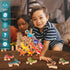 14-Piece 3-Inch Wooden Dinosaur Stacking Toys for Kids 3-7, STEM Educational Party Favors...