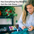 Easy-to-Use Pink Sewing Kit for Girls, Teens, Moms, and Kids - Beginner Hand Sewing Kit for Clothing Repairs. includes Basic Needles, Thread, and ...