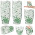 Gerrii 200 Pcs Green Flower Tulip Cupcake Liners Paper Baking Cups Cupcake Wrappers Tea Parties Mini Muffin Case Trays for Wedding Bridal Party Ba...