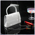 Silver Evening Bag Glitter Party Clutches Handle Women's Evening Handbags Small Bride Wedding Purses for Women Crossbody Cocktail Prom Handbags...