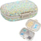 Soleebee Portable 8 Compartments Daily Pill Organizer, Bling Crystal Diamond Pill Box, Small Travel Pill Case, Pill Dispenser, Medicine Container ...