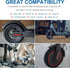 8.5 Inches Scooter Inner Tube, 50/75-6.1 Inflated Inner Tubes for Hiboy S2 Xiaomi M365 Pro 2 Gotrax GXL V2, 8 1/2 Thicken Rubber Wheels for Gas Sc...