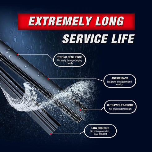 26" 17" Front Windshield Wiper Blades Replacement for Honda CRV 2020-2007,CX-9 15-07,GranTurismo 19-08,Forester 18-14,Legacy Outback 19-15,Matrix ...