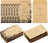 Teling 100 Pcs Let Love Grow Packets Unfilled Kraft Wedding Favors Packets Self Adhesive Rustic Seed Envelopes Small Storage Packets Retro Party F...