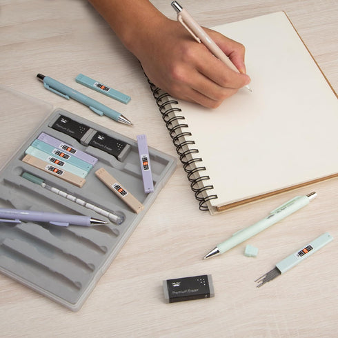 Mr. Pen- Pastel Mechanical Pencil Set, 4 Pack, 2 Sizes, 0.5 & 0.7mm, Fast Click Aesthetic Mechanical Pencils Set, Pastel Mechanical Pencils, Cute ...