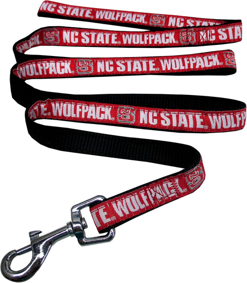 Pets First Collegiate Pet Accessories, Dog Leash, North Carolina State Wolfpack, Large...