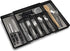 ELTOW Large Expandable Silverware Drawer Organizer, 8 Compartment Non-Slip & Adjustable Silverware Organizer for Drawer, Kitchen Organization for ...