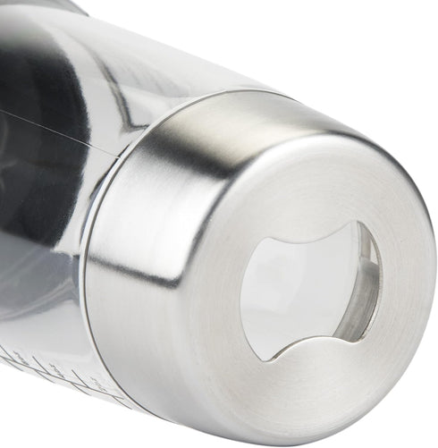 Host All in One Cocktail Shaker Set with Measurements, Reamer, Bottle Opener, Strainer and Jigger for Cold Brew Cocktails, Home Bar, Bartending, C...