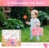 BELLOCHIDDO Busy Board - 8 in 1 Toddler Busy Board with Preschool Educational Activities Learning Fine Motor Skills, Sensory Toys - Montessori Toy...