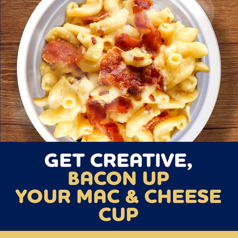 Kraft Deluxe White Cheddar Easy Microwavable Macaroni and Cheese Cups (4 ct Pack, 2.39 oz Cups)...