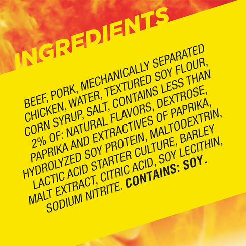 Slim Jim Smoked Meat Sticks, Original Flavor, 6g Protein Per Serving, Snack Size, Lunchbox Snack, 0.28 oz. (14 Count)...