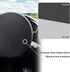 Car Steering Wheel Cover Sun Shade,Silver-Coated Cloth Car Wheel Cover for Blocking Sun & Heat,Universal 18 Inch Steering Wheel Shield Car Accesso...
