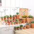 Yishang 2 Inch mini Terracotta Clay Pots Pack of 9 - small Hand Craft Nursery Plant Pot Succulent Cactus DIY Pottery Planter Home Garden Windowsil...