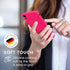 kwmobile Case Compatible with Apple iPhone XR Case - Slim Protective TPU Silicone Phone Cover - Neon Pink...
