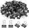 150pcs Binder Clips,0.75in Small Binder Clips Black Clips Office Supplies Black Paper Clips Paper Clamps Mini Clips for Office Home School Bussine...