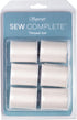 Superior Threads Sew Complete Polyester Sewing Quilting Thread 300 Yard Spool 6-Pack (Natural White)...