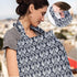 UHINOOS Nursing Cover for Mom Breastfeeding, Baby Privacy Nursing Covers Up Breathable Cotton with Ajustable Hoop for Mother (Grey)...