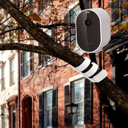 2Pack Flexible Twist Mount for Arlo, Google, Wyze, Eufy Camera, Gooseneck Twist Mount Indoor/Outdoor Security Camera System - White...