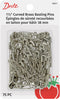 Dritz 3031 Curved Basting Safety Pins, Size 2, Nickel-Plated Brass (75-Count)...