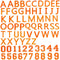 72 Pieces Iron on Letters and Numbers Patches, Embroidered Sew On Patches Alphabet A-Z, Numbers 0-9 Applique for Clothes, Dress, Hat, Socks, Jeans...