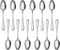 New Star Foodservice 58581 Steel Bead Pattern Serving Spoon, 7.8-Inch Set of 12...
